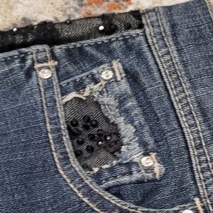 Ethyl Jeans - Razzle Dazzle with Embroidery & Beaded Embellishments